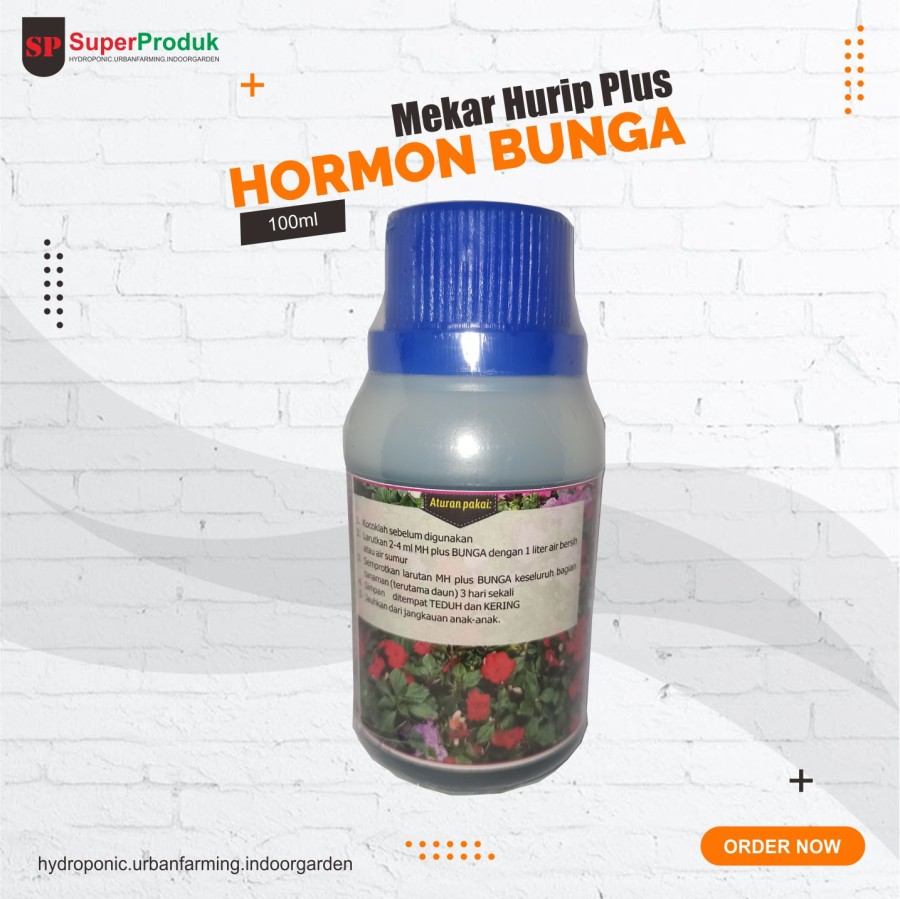 Pupuk Percepat Pertumbuhan Bunga- Mekar Hurip Plus 100ml